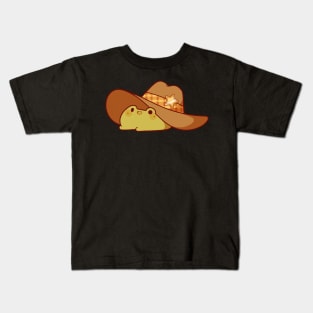 Cowboy frog Kids T-Shirt